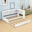 Twin Size Wood Daybed With Trundle-577793865