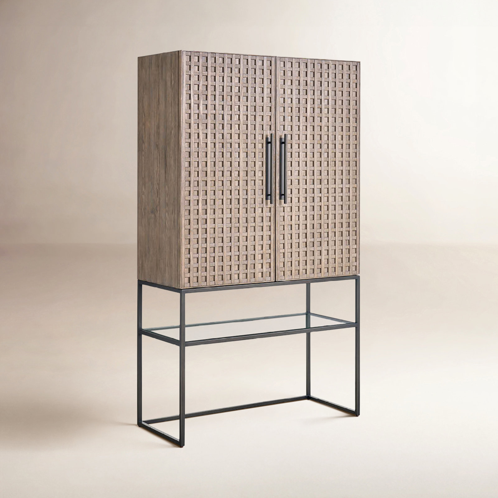 Baxley 18'' Bar Cabinet, Brown
