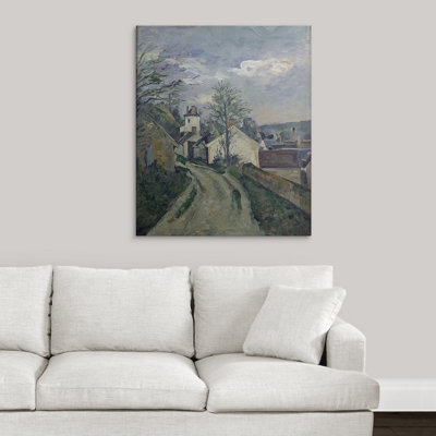 Paul Cezanne " The House of Doctor Gachet (1828 1909) at Auvers, 1872 73 " by Paul Cezanne Painting