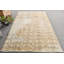 Tapis turc rétro fait à la main avec un design bohémien pour la décoration de plancher de salon noir / blanc
