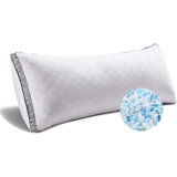 Memory Foam Body Pillow With Plush Fuzzy Cover, Full Body Pillow For Adults, Long Pillow For Sleeping, Soft Pillow Fluffy Supportive