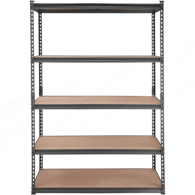 Étagère de rangement, étagères de garage robustes réglables à 4 niveaux, support utilitaire en métal