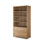Millie Bookcase-Drifted Matte Black Veneer