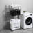 3 Tier Laundry Basket With 4 Bags, Waterproof , Heavy-Duty Iron Frame, Organized Home Tidy Space