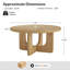 Table basse ronde en bois massif et manufacturé Jadida-1067439538
