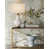 Blanc / Laiton antique