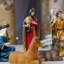 Crèche de Noël en résine 6 po-745528183
