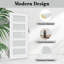 Portes doubles de grange coulissantes 52 "x 96" 5-Lite-117400842
