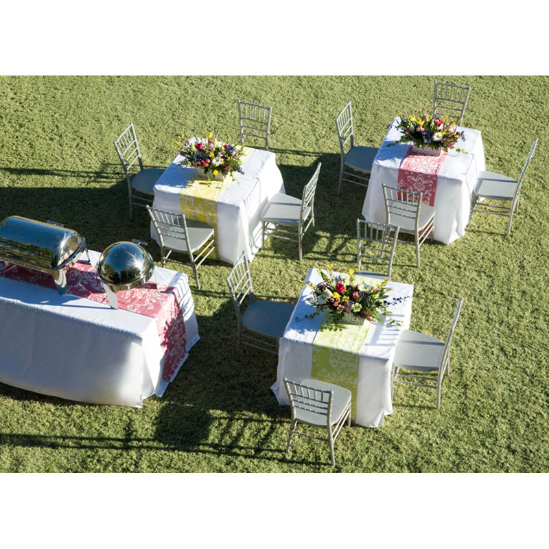 Tablevogue Table Cover, Black, 96" L x 30" D