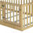 Kids Floor Bed With High Fence And Lockable Door Solid Wood Platforms Standard Bed-114193235-114193236
