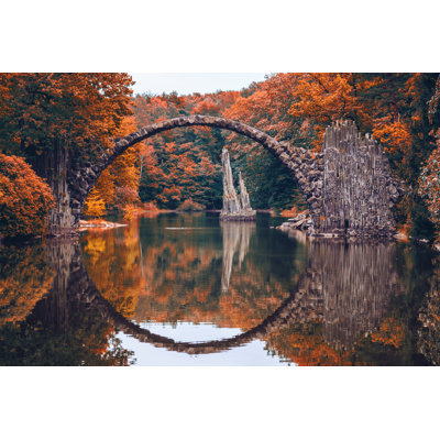 Acel Rakotz Bridge - Wrapped Canvas Print