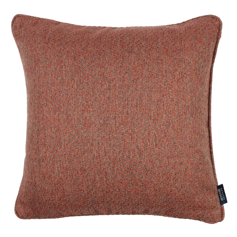 Aubryana Cushion Cover, 60cm H x 60cm W x 1cm D, Terracotta