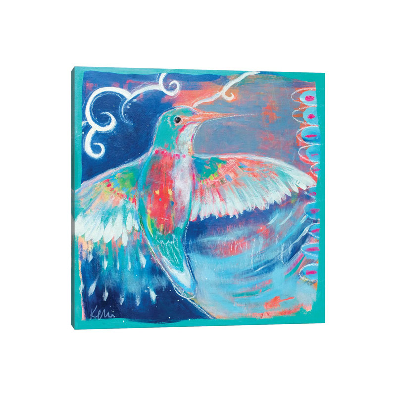 Free Spirit by Kerri McCabe - Wrapped Canvas Print, 45.72 cm H x 45.72 cm W