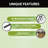 Ceiling Mount Classic Design Double Track Bypass Two Door Hardware Kit (Door Not Included)-86182373