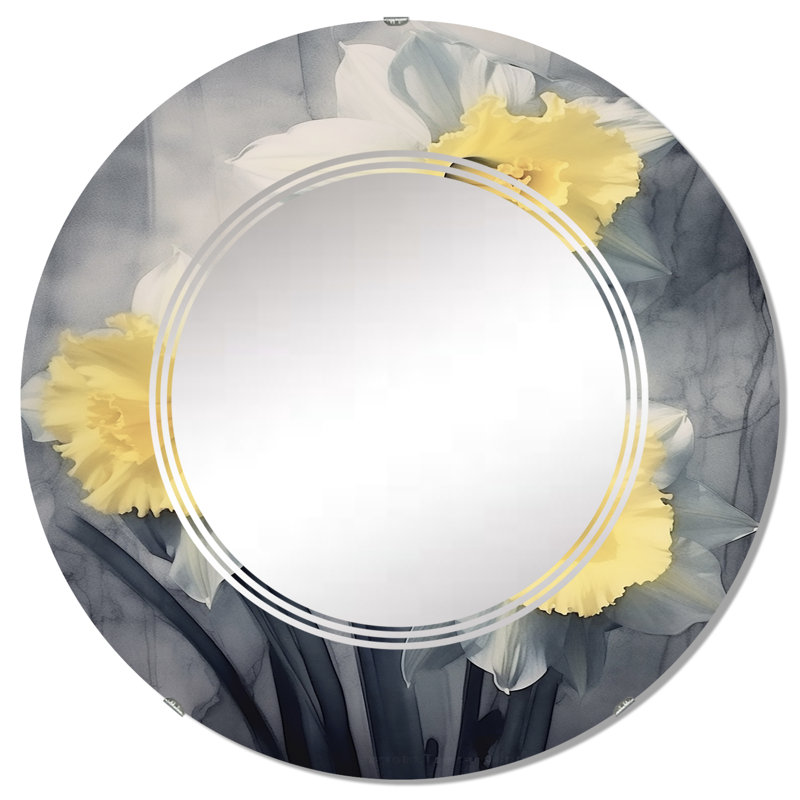 Miroir mural Wieghart, 32 po x 32 po