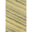 Tapis moderne en laine à rayures touffetées à la main vert, jaune et gris Ailey