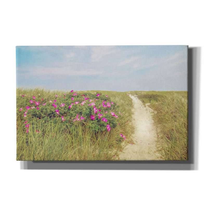 Beach Roses par Brooke T. Ryan, H 40 po x l 60 po x P 1,5 po