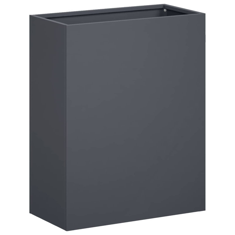 Planter Box, 40cm H x 40cm W x 20cm D, Anthracite