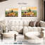 Ensemble parfait de vin sur toile 3 pièces-339076228