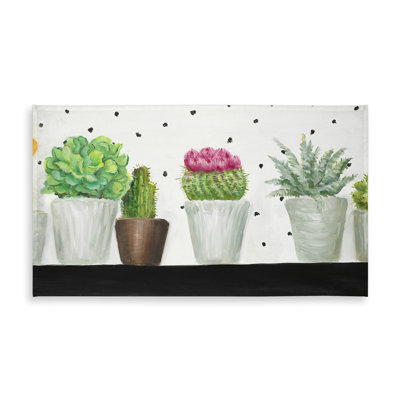 Mini Cactus & Succulents Tablecloth | Indoor/Outdoor Decor