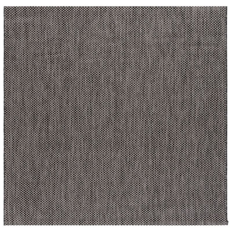 Sezis Performance Solid Color Indoor/Outdoor Area Rug, Square 6'7"