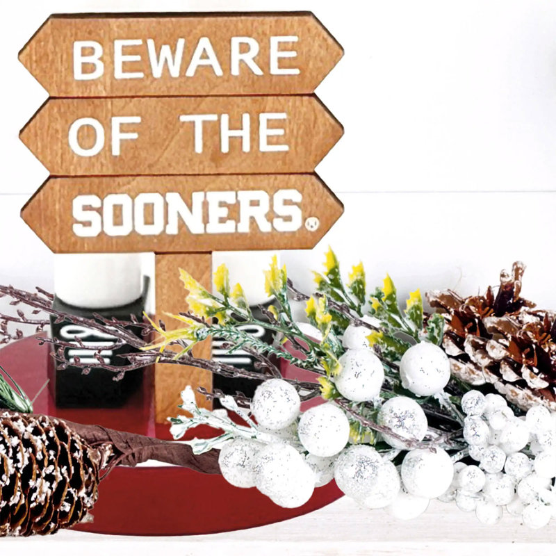 Casse-noisette 12 "NCAA College Spirit Beware, Oklahoma
