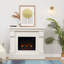 Versanora 102.9cm W Electric Fireplace with 4600 BTU-64089071