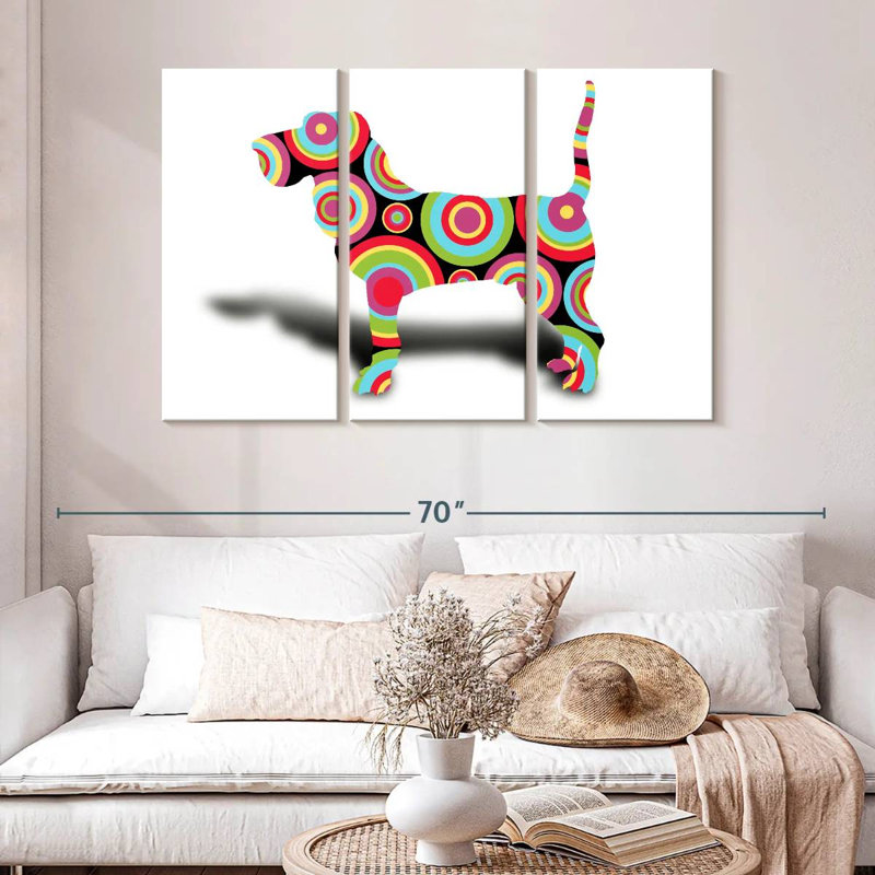 Brampt Dog, 32" H x 50" W