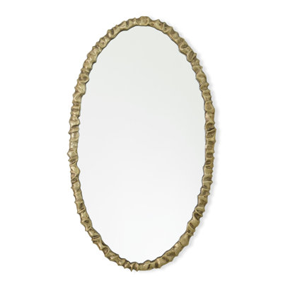 Artiste Metal Oval Wall Mirror