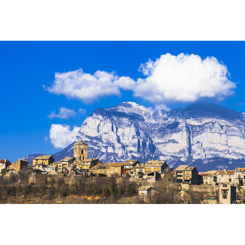 Cibola Village In Aragon, Spain - Wrapped Canvas Print, 20cm H x 30cm W x 3.8cm D