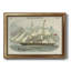 Antique Clipper Ship III - Reproduction d'art sur toile encadrée