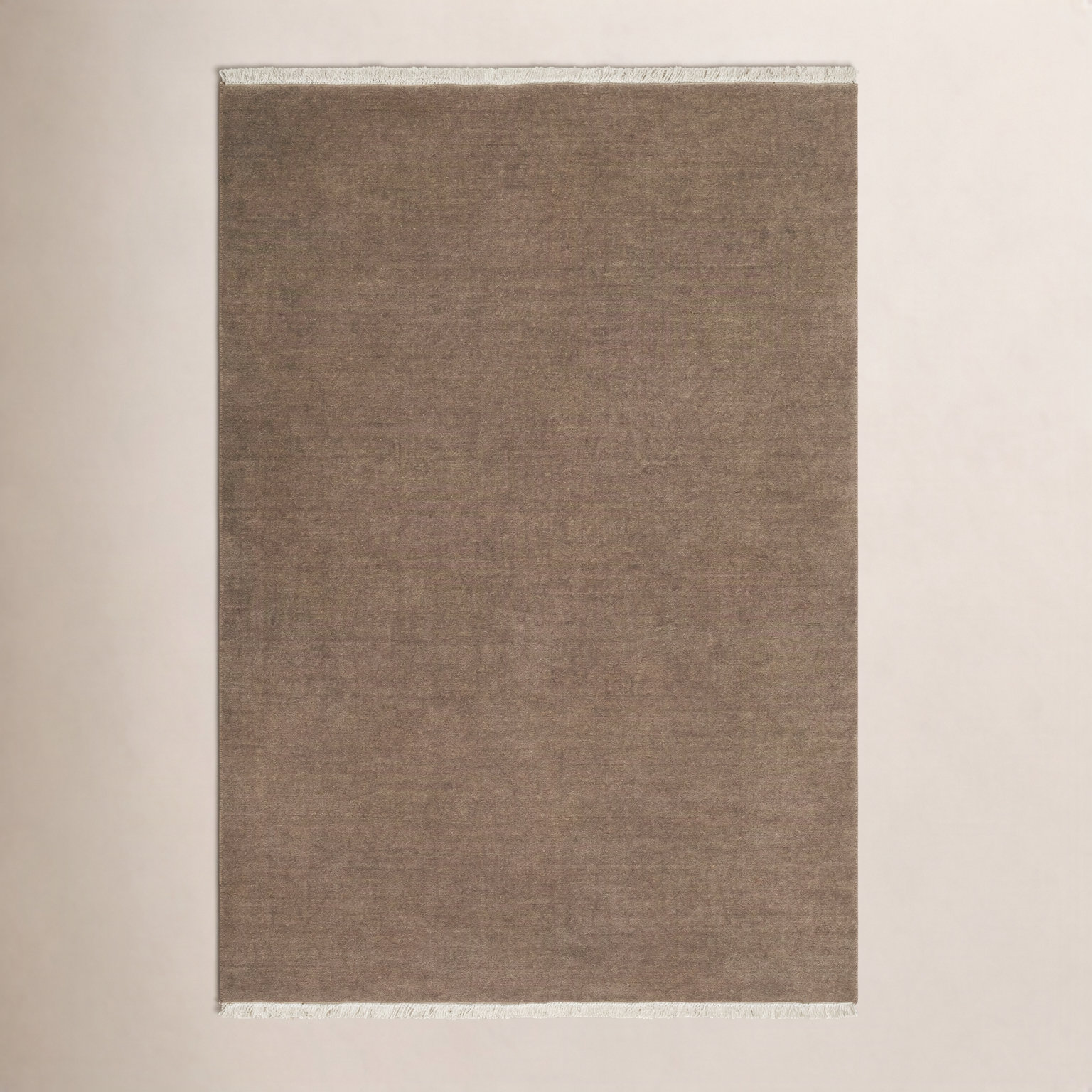 Clio Hand-Loomed Dark Gray Wool Rug, Rectangle 3' x 10'