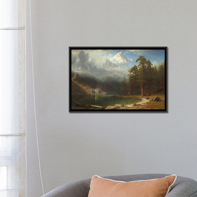 «Mount Corcoran, c.1876-77» par Albert Bierstadt - reproduction d'art sur toile tendue