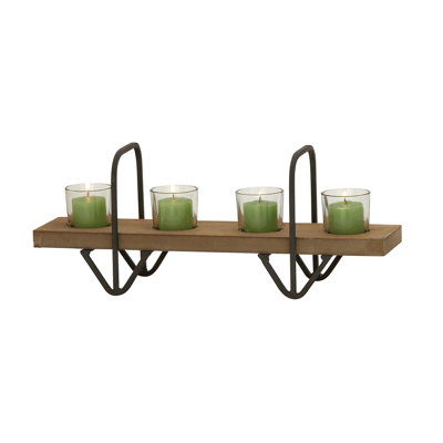 Bougeoir de table 6 po en aluminium
