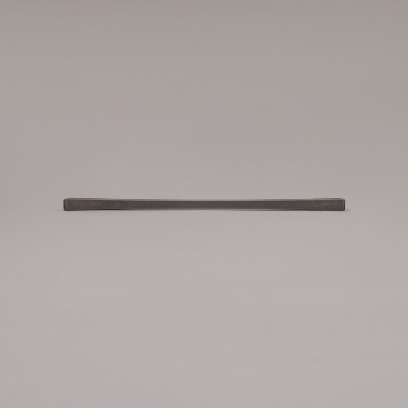 Poignée diamantée, 12", Nickel patiné
