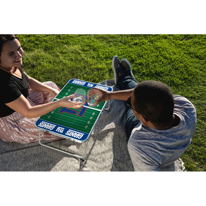 NFL Concert Table Mini Portable Table, New York Giants