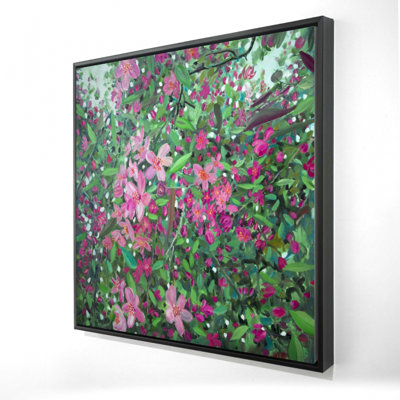 «Cherry Tree Blooming» sur toile