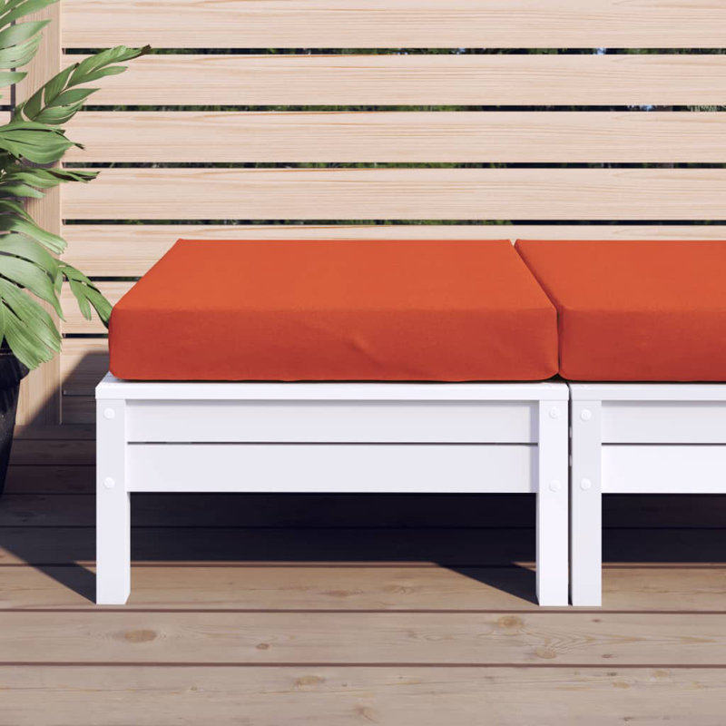 Ebern Designs Pallet Cushions 2 Pcs Fabric, Red