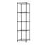 Étagère grillagée en métal à 5 niveaux 24 po x 18 po x 72 po Basics Ecostorage® / chrome-1275146244