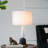 11X11x30.2" Metal Table Lamp