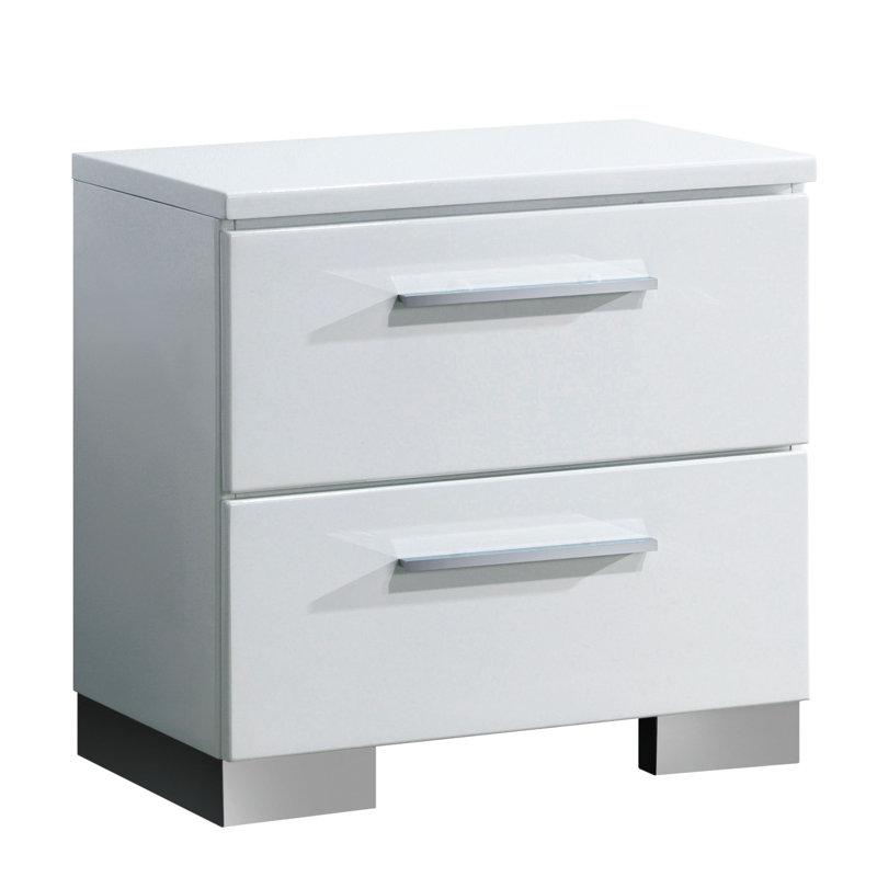 Table de chevet 2 tiroirs Braxleigh
