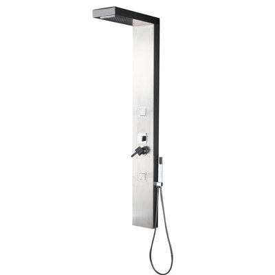 59'' Shower Panel with Fixed Shower Head
