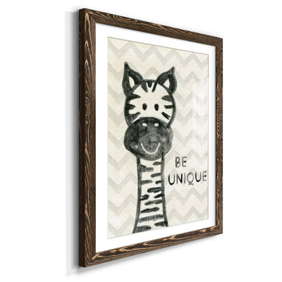 Safari Be Unique - Reproduction d'art sur papier encadrée