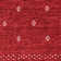 Keedah Geometric Area Rug in Red