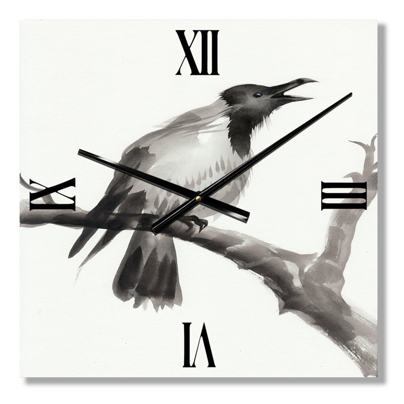 Horloge murale pleurs sur une branche, Petit