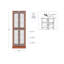 Vitrine de coin lumineuse H 72 po-89015566