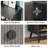 Shoe Cabinet with Adjustable Shelves and Doors-1210786871