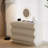 6 Drawer Modern Meshia Leather Dresser Chest With Storage Cabinet-1049049390