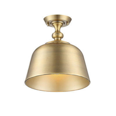  Plafonnier 1 lumière Berg en laiton chaud Berg