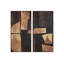 RUSTIC NUANCE II - 30" X 60" - BLACK FLOATER FRAME